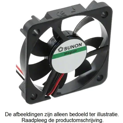 Afbeelding van Sunon MF40060V1 1000U A99 Axiaalventilator 5 V/DC 10.71 m3/h (l x b h) 40 6 mm