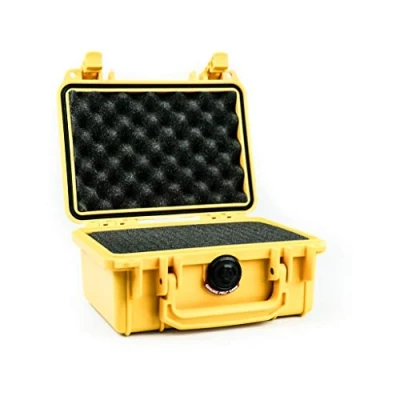 Afbeelding van Peli™ Case 1120 Koffer Klein geel met schuim