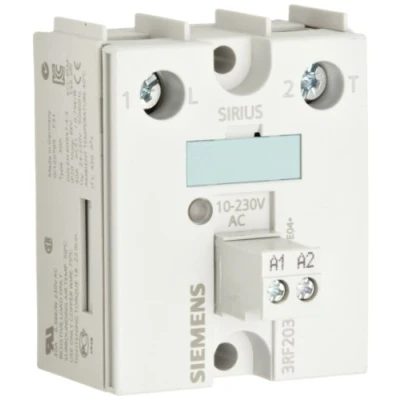 Afbeelding van Siemens Halfgeleiderrelais 3RF20301AA22 30 A Schakelspanning (max.): 230 V/AC Schakelend bij overbelasting 1 stuk(s)