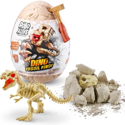 Afbeelding van Zuru Robo Alive Fossil Find Dino Ei + Licht en Geluid