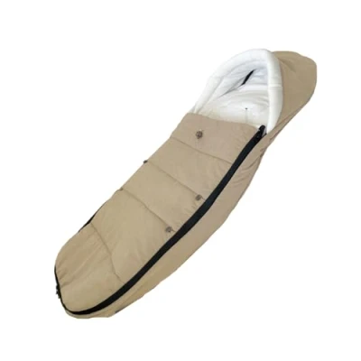 Afbeelding van Brogtorl Universele Baby Kinderwagen Warme voetenzak Zachte Voering en Waterdichte Stof Compatibel met Babyzen YOYO Inclusief draagtas machinewasbaar (beige)