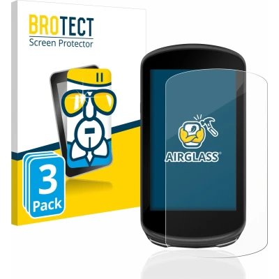 Afbeelding van BROTECT Screenprotector voor Garmin Edge 1030 Plus Folie Beschermfolie Beschermglas transparant (3 Stuks)