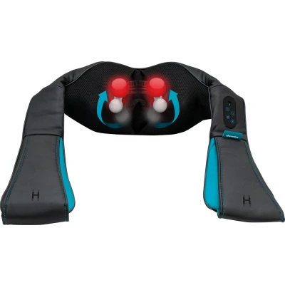 Afbeelding van HoMedics NMS50H Draadloze Massagekussen voor de Nek en Schouder Shiatsu Massage met Warmte 3 intensiteitslevels Apparaat USB C