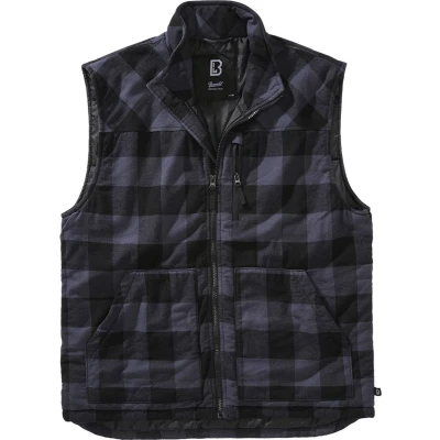 Afbeelding van Brandit Lumber Bodywarmer, Heren, Maat: 5XL, Black/grey