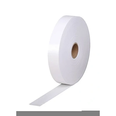 Afbeelding van Clairefontaine Ref 396805C Gummed Kraft Tape (Single Roll) 25 mm breedte x 200 m lengte, wordt zelfklevend wanneer nat, 30 kern Geschikt voor framing Plain White