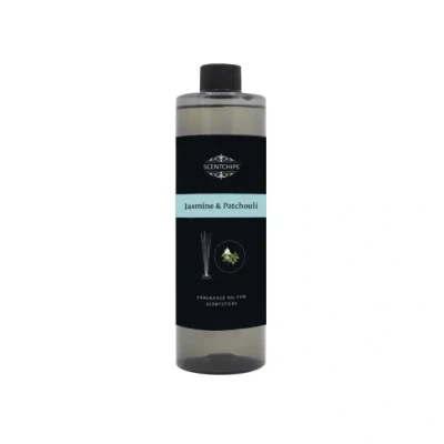 Afbeelding van Scentchips® Geurstokjes Navulling Jasmine &amp; Patchouli Geurverspreider Luchtverfrisser Huisparfum 400ml