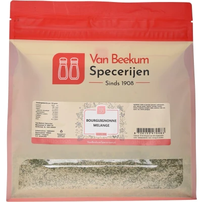 Afbeelding van Van Beekum Specerijen Bourguignonne Melange 1 kilo (hersluitbare stazak)