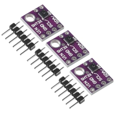 Afbeelding van SHT31 D temperatuur en vochtigheidssensoren, 2,4 5,5 VDC digitale output vochtigheidssensor, module I2C interface (SHT31 D)