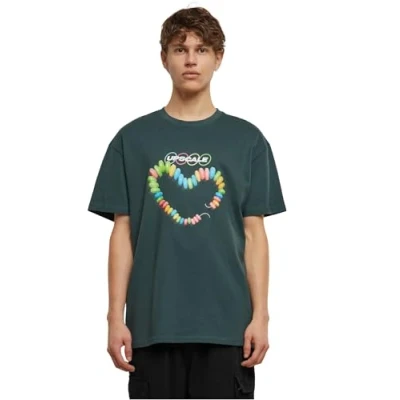 Afbeelding van Upscale by Mister Tee Sweet Treats Tshirt print, Heren, Maat: Small, Bottlegreen