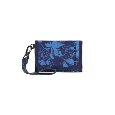 Afbeelding van coocazoo Portemonnee, portemonnee met kijkvenster binnen en buiten, muntvak kaartvakken, klittenbandsluiting, polyester, vanaf de derde klas, Tropical Night Blauw