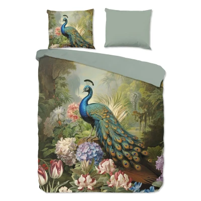 Afbeelding van Good Morning Pauw Dekbedovertrek Multi 2 persoons (200 x 200/220 cm)