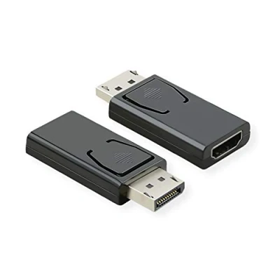 Afbeelding van Value 12.99.3158 Adapter [1x DisplayPort stekker 1x HDMI bus] Zwart