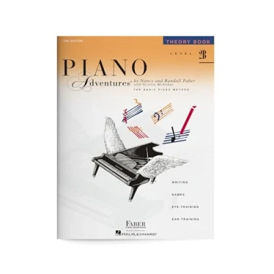 Afbeelding van Nancy faber : piano adventures level 2b theory book: 2nd Edition