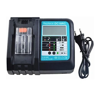 Afbeelding van Vervanging Makita oplader 18V DC18RA DC18RC voor BL1830 BL1850 BL1815 BL1430 BL1450 BL1415 14,4