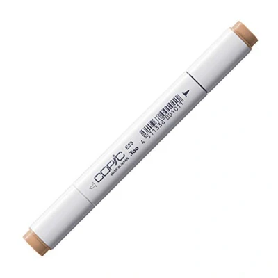 Afbeelding van COPIC Classic Marker Type E 33, zand, professionele layout marker, op alcoholbasis, met een brede en fijne punt