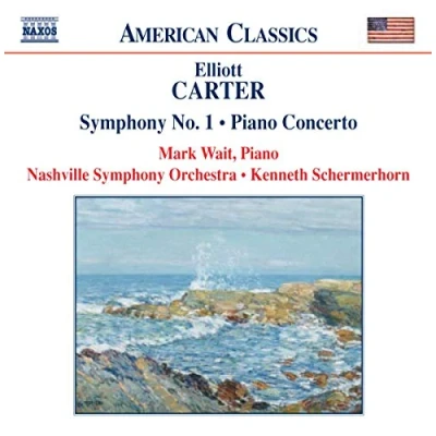 Afbeelding van Mark Wait, Nashville Symphony Orchestra, Kenneth Schermerhorn Carter: No.1/Piano Concerto (CD)