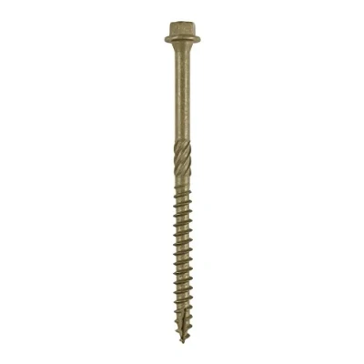 Afbeelding van TIMCO Houtschroef zeskantkop exterieur groen 6,7 x 87 doos van 50 stuks