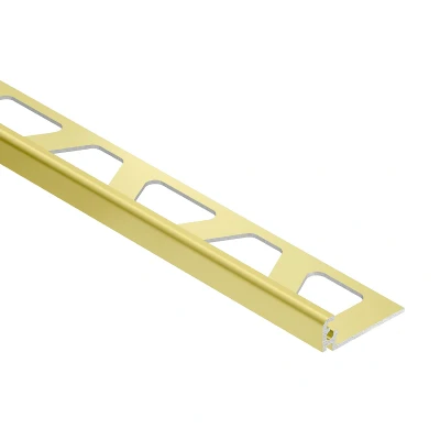 Afbeelding van Schlüter Jolly AM tegelprofiel mat aluminium messing 11 mm x 250 cm