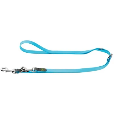 Afbeelding van Hunter Verstelbare Hondenriem Convenience Turquoise