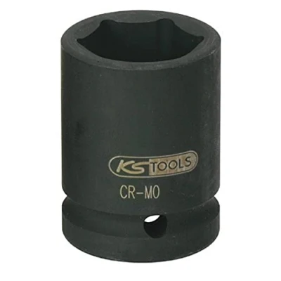 Afbeelding van KS Tools 515.1391 3/4&quot; Dopsleutel, zeskant, kracht kort, 1.1/8&quot;