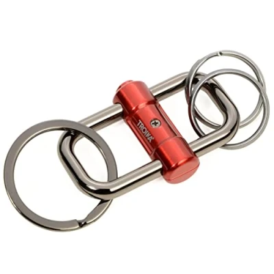 Afbeelding van Troika sleutelhanger 2 WAY KEY (Rood)