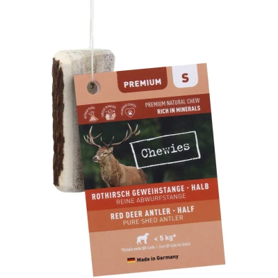 Afbeelding van 5x Chewies Edelherten Gewei Stang S Half 50 gr
