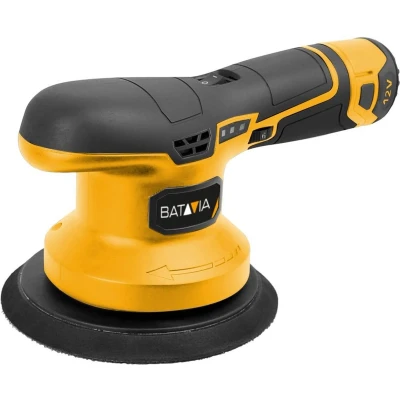 Afbeelding van Batavia 12V accu excentrische polijstmachine 150 mm (zonder en oplader)