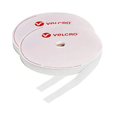 Afbeelding van Klittenbandrollen, 5 meter, om te naaien, 10 mm, wit