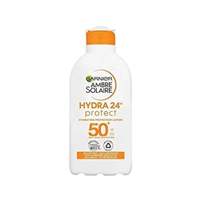 Afbeelding van GARNIER_Ambre Solaire Protection Lotion 24 Hydrating SPF50 ochronne mleczko nawil¿aj¹ce do opalania 200ml