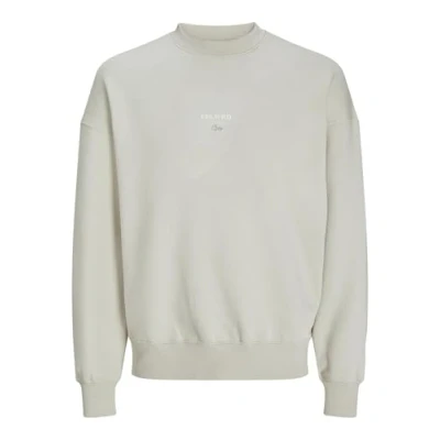 Afbeelding van Jack &amp; Jones Jjeurban EDGE Studio CREW Sweater, Heren, Maat: Medium, Moonbeam
