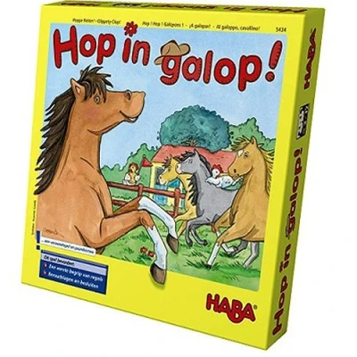Afbeelding van Hop in Galop! HABA Bordspel