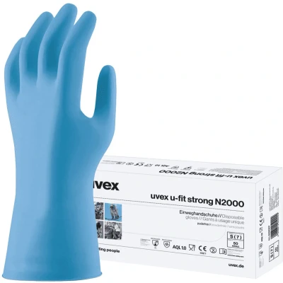 Afbeelding van Chemisch bestendige handschoen Uvex N2000 XL