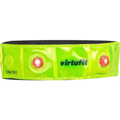 Afbeelding van VirtuFit Verstelbare Veiligheidsband met LED Hardloop Verlichting Geel Sportarmband