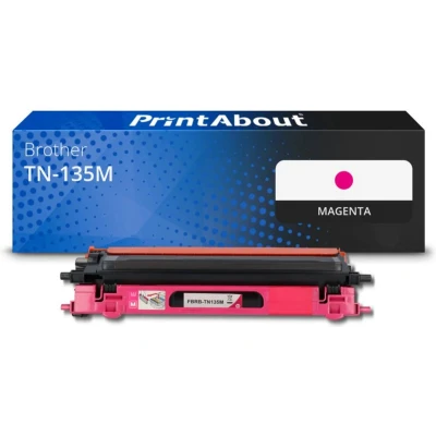 Afbeelding van Huismerk Brother TN 135M Toner Magenta Hoge capaciteit