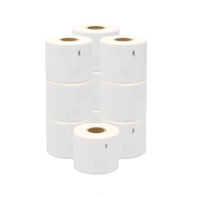 Afbeelding van Geschikt 10x Dymo 99014 / S0722430 compatible labels 101 mm x 54 Alleeninkt