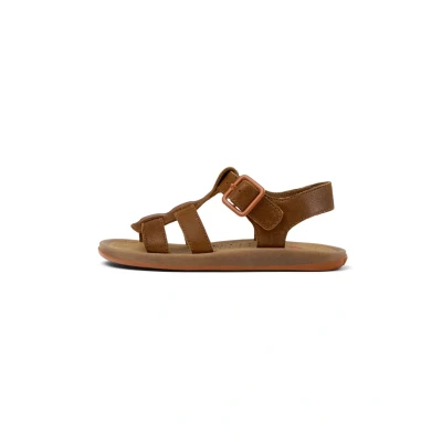 Afbeelding van Camper Bicho K800617 T riem sandaal, Medium Bruin 002, 11 UK, UK Child