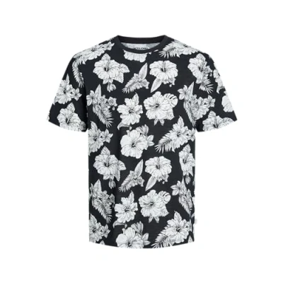 Afbeelding van Jack &amp; Jones Jjguru TEE Oneck Tshirt print, Heren, Maat: Medium, Black