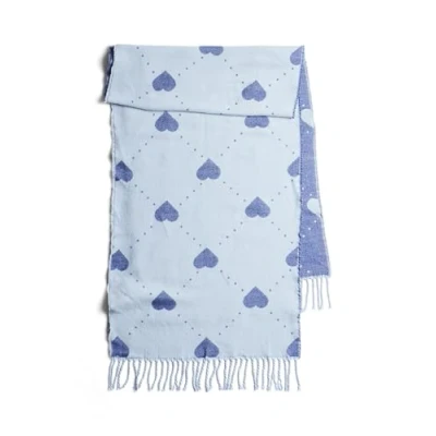 Afbeelding van PIECES Sjaal Nimonna Blauw one size