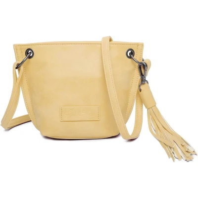 Afbeelding van Fritzi aus Preußen Schoudertas Vintage Fritzi32 Crossbody Fizz Geel