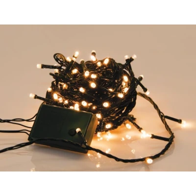Afbeelding van Sparkle Light LED 8m 120 Arizona Witte Lampen Groene Draad MO