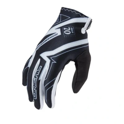 Afbeelding van O&#039;NEAL Bike &amp; Motocross Handschoenen MX MTB Enduro Motorfiets Lichtgewicht Eenvoudig Ontwerp voor Optimaal Stuurgevoel Vault Glove Racewear Volwassen Zwart Wit Maat XL