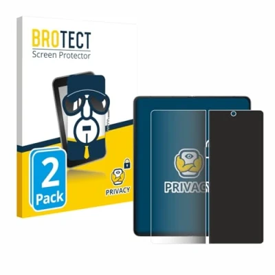Afbeelding van BROTECT privacy screenprotector voor Samsung Galaxy Z Fold 4 (Inner display) Folie Beschermfolie Blauwlichtfilter (2 Stuks)