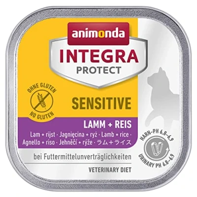 Afbeelding van Animonda Integra Protect Cat Sensitive Lam &amp; Rijst 16 x 100 g
