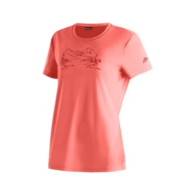 Afbeelding van Maier Sports T shirt Wilma Print Dames functioneel shirt, vrijetijdsshirt met print, regular fit