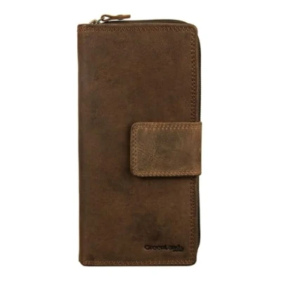 Afbeelding van Greenland Nature Montenegro Portemonnee RFID Leer 9,5 cm