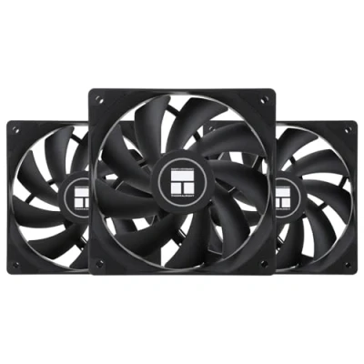 Afbeelding van Thermalright TL C12C S X3 CPU ventilator, 120 mm behuizingsventilator, 4 pins PWM, stille computerventilator met FDB lagers, ventilator tot 1550 omw/min.