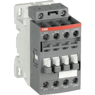 Afbeelding van Abb magneetschakelaar 3p ac3 9a 4kw 400v hulpcontact 1v spoelspanning 24 60vac 50 60hz 20 60vdc spoelcode 11 1sbl137001r1101