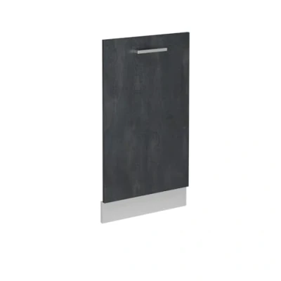 Afbeelding van Vicco Afwaspaneel R Line, zwart beton, 45 cm zonder werkblad