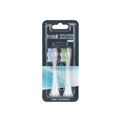 Afbeelding van Teesa TSA8014 Opzettandenborstels voor TSA8010 en TSA8011, soft, 2 stuks