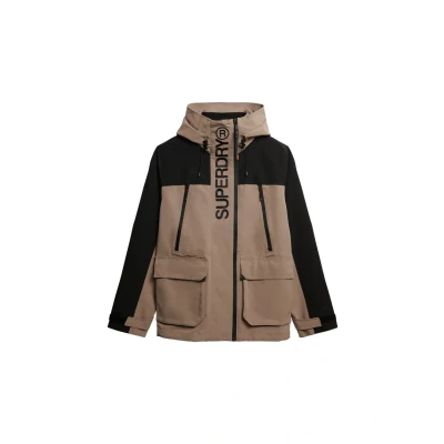 Afbeelding van Superdry Jas, Heren, Maat: XXL, Dark dull charcoal